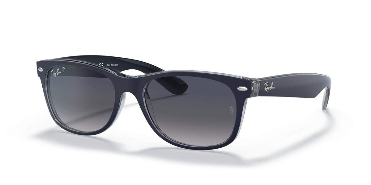 Ray-Ban New Wayfarer 0RB2132 660778 55 Blue/ Blue Gradient 55 / Crystal / Nylon / Nylon