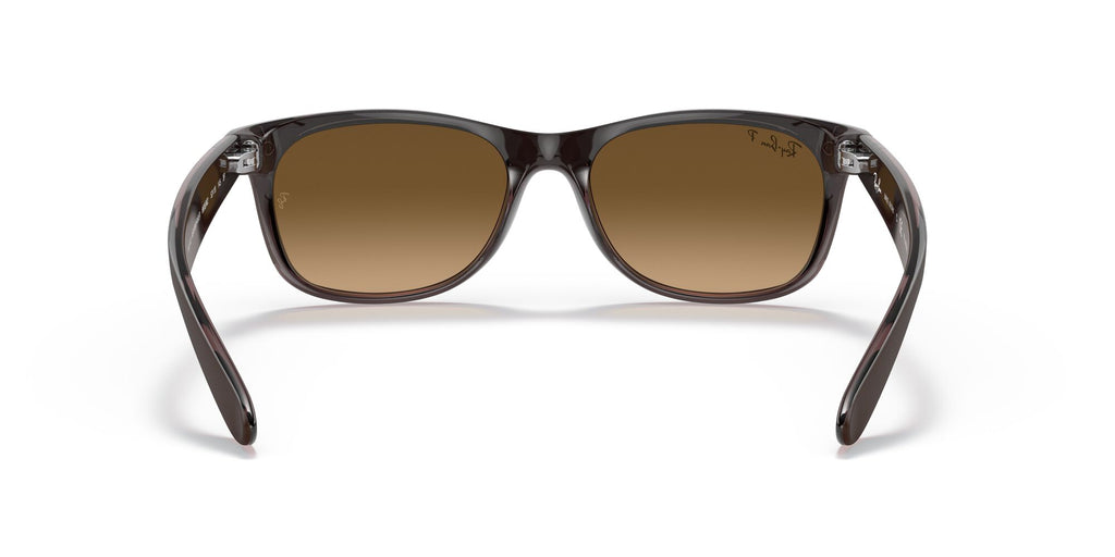 Ray-Ban New Wayfarer 0RB2132 6608M2 55 Transparent Brown/ Brown 55 / Crystal / Nylon / Nylon