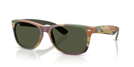 Ray-Ban New Wayfarer RB2132 682331 55 Green/Green Camouflage / Green