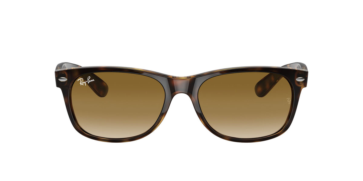 Ray-Ban New Wayfarer 0RB2132 710/51 52 Light Havana/ Light Brown Gradient 52 / Crystal / Nylon / Nylon