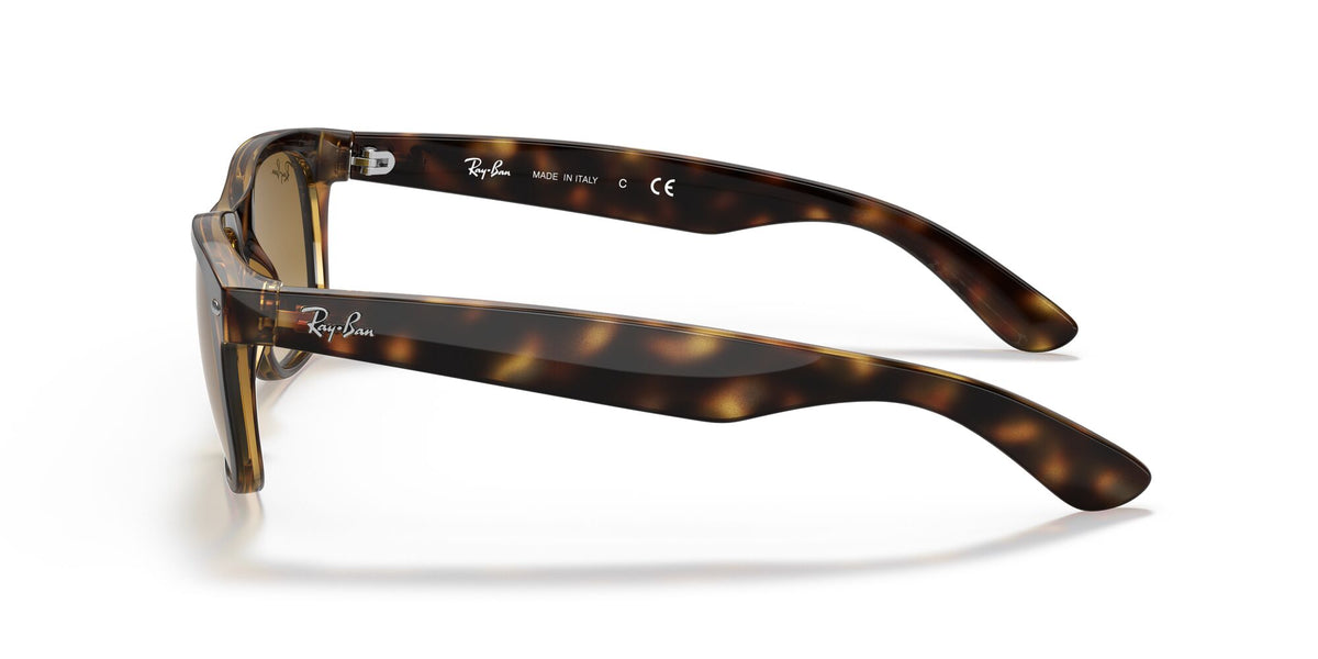Ray-Ban New Wayfarer 0RB2132 710/51 52 Light Havana/ Light Brown Gradient 52 / Crystal / Nylon / Nylon