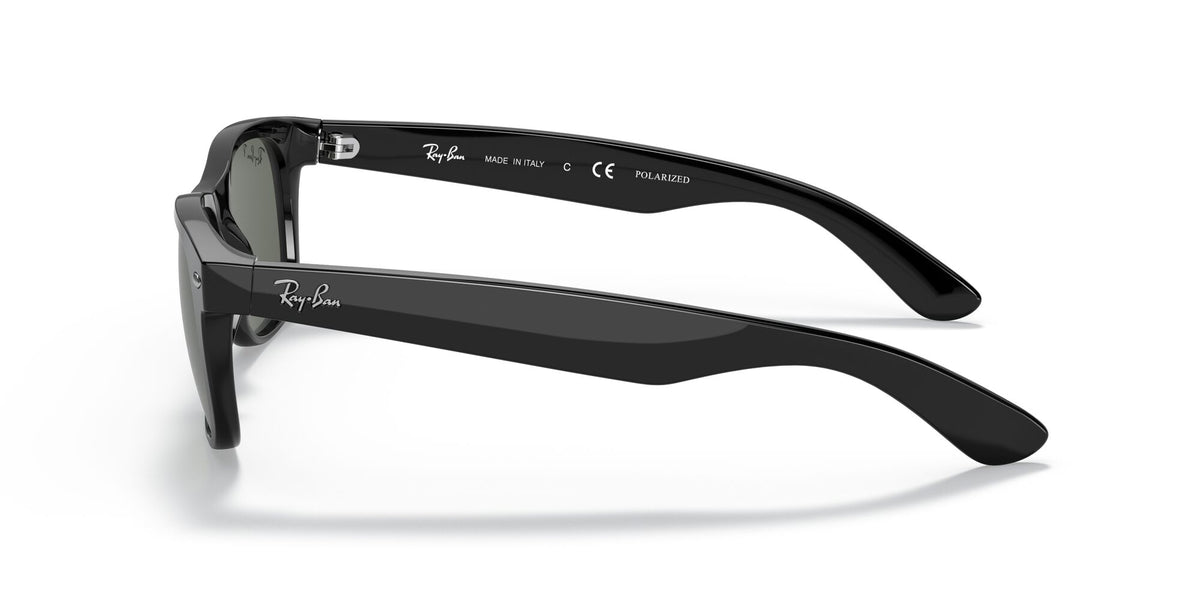 Ray-Ban New Wayfarer 0RB2132 901/58 55 Black/ Green