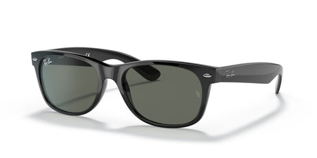 Ray-Ban New Wayfarer 0RB2132 901 52 Black/ Green 52 / Crystal / Nylon / Nylon