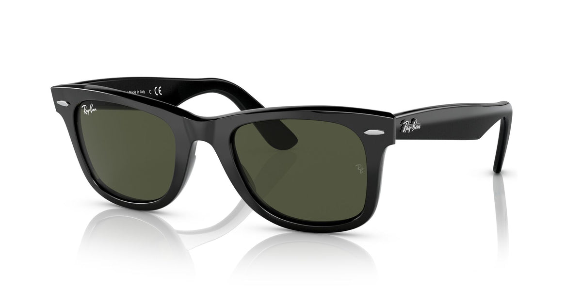 Ray-Ban Wayfarer 0RB2140 135831 50 Black/ Green