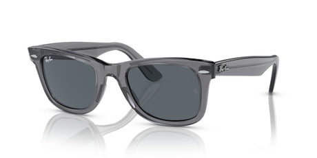 Ray-Ban Wayfarer 0RB2140 6773R5 50 Transparent Grey/ Blue