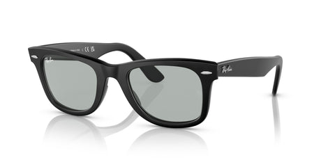 Ray-Ban Wayfarer 0RB2140F 601SR5 52 Black/ Light Grey