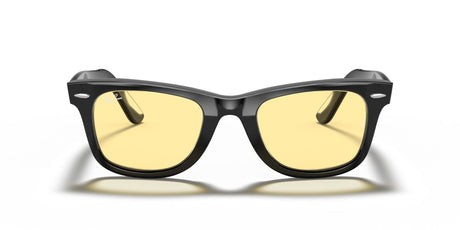 Ray-Ban Wayfarer 0RB2140F 901/R6 52 Black/ Yellow Classic 52 / Crystal / Acetate / Acetate