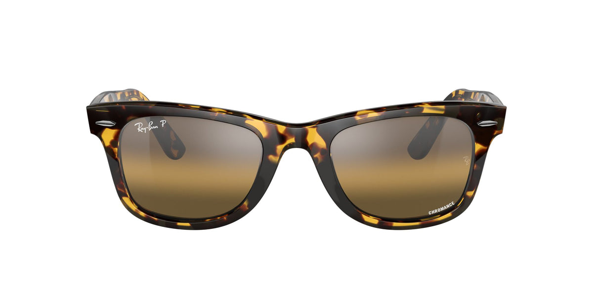 RB 2140F Ray-Ban Wayfarer Transparent Blue / Silver/Brown 52 52 / Crystal / Acetate / Acetate