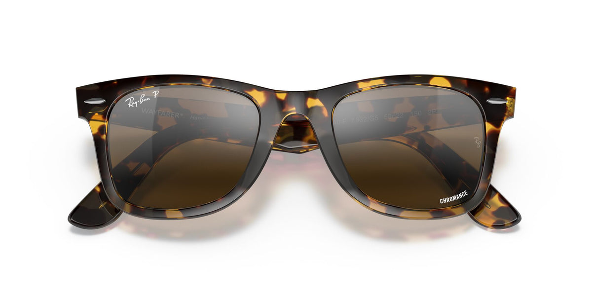 RB 2140F Ray-Ban Wayfarer Transparent Blue / Silver/Brown 52 52 / Crystal / Acetate / Acetate
