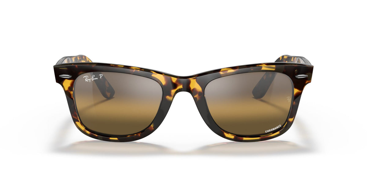 RB 2140F Ray-Ban Wayfarer Transparent Blue / Silver/Brown 52 52 / Crystal / Acetate / Acetate
