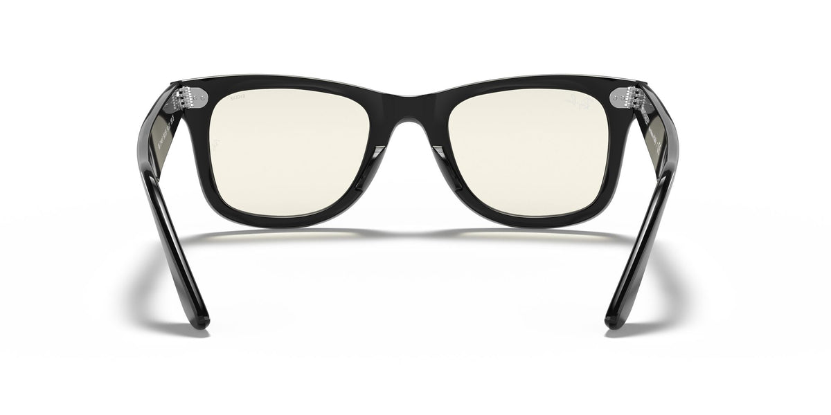 Ray-Ban Wayfarer 0RB2140F 901/5F 52 Black/ Clear Grey
