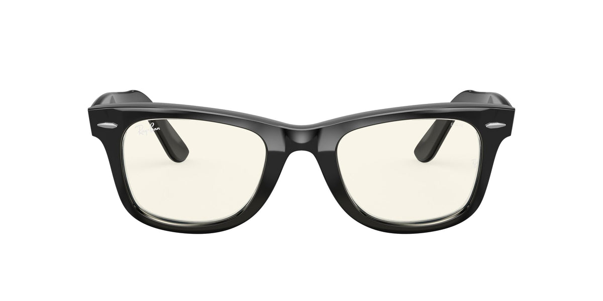 Ray-Ban Wayfarer 0RB2140 901/5F 50 Black/ Clear Grey
