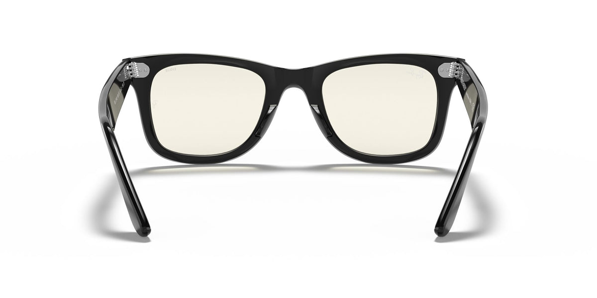 Ray-Ban Wayfarer 0RB2140 901/5F 54 Black/ Clear Grey