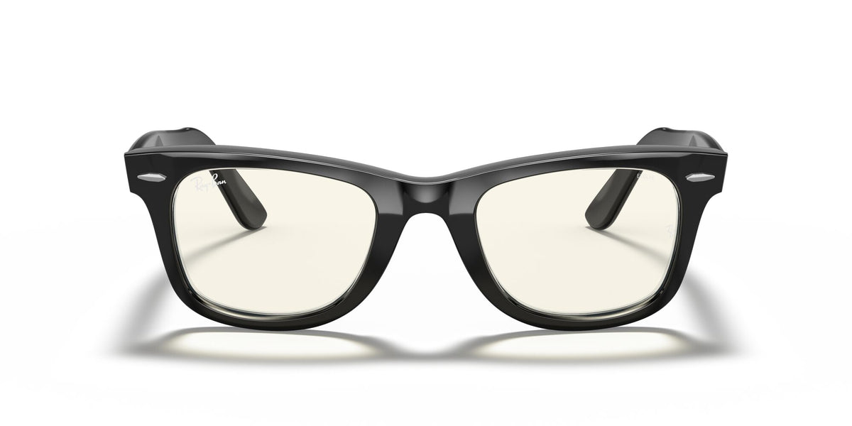 Ray-Ban Wayfarer 0RB2140 901/5F 50 Black/ Clear Grey