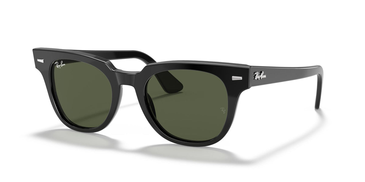 Ray-Ban Meteor 0RB2168 901/31 50 Black/ Green 50 / Crystal / Acetate / Acetate