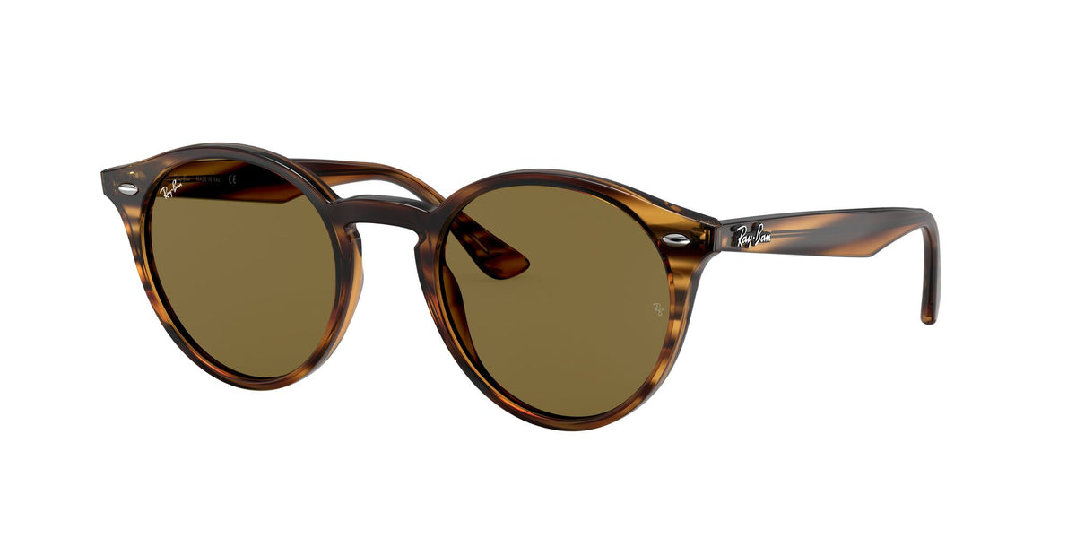 Ray-Ban0RB2180 820/73 49 Striped Red Havana/ Dark Brown