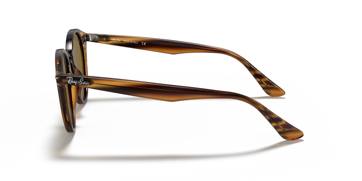 Ray-Ban0RB2180 820/73 49 Striped Red Havana/ Dark Brown