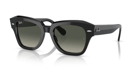 Ray-Ban State Street 0RB2186 901/71 49 Black/ Grey 49 / Crystal / Acetate / Acetate