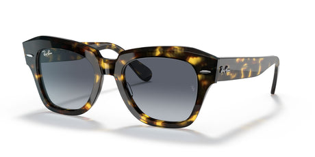 Ray-Ban State Street 0RB2186 133286 52 Yellow Havana/ Blue Gradient Grey 52 / Crystal / Acetate / Acetate