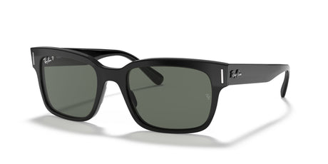 RB 2190 Ray-Ban Jeffrey Black / Polarised Green Classic G-15 53 53 / Crystal / Acetate / Acetate