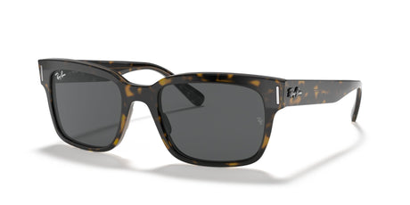 Ray-Ban Jeffrey 0RB2190 1292B1 55 Havana On Transparent Brown/ Dark Grey