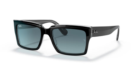 Ray-Ban Inverness 0RB2191 12943M 54 Black On Transparent/ Blue Gradient 54 / Crystal / Acetate / Acetate