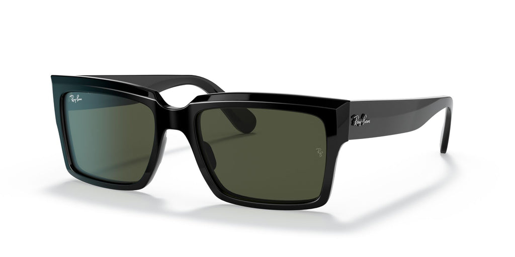 Ray-Ban Inverness 0RB2191 901/31 54 Black/ Green Classic G-15 54 / Crystal / Acetate / Acetate