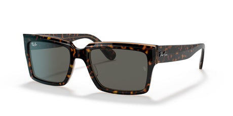 Ray-Ban Inverness 0RB2191F 1292B1 55 Havana On Transparent Brown/ Dark Grey