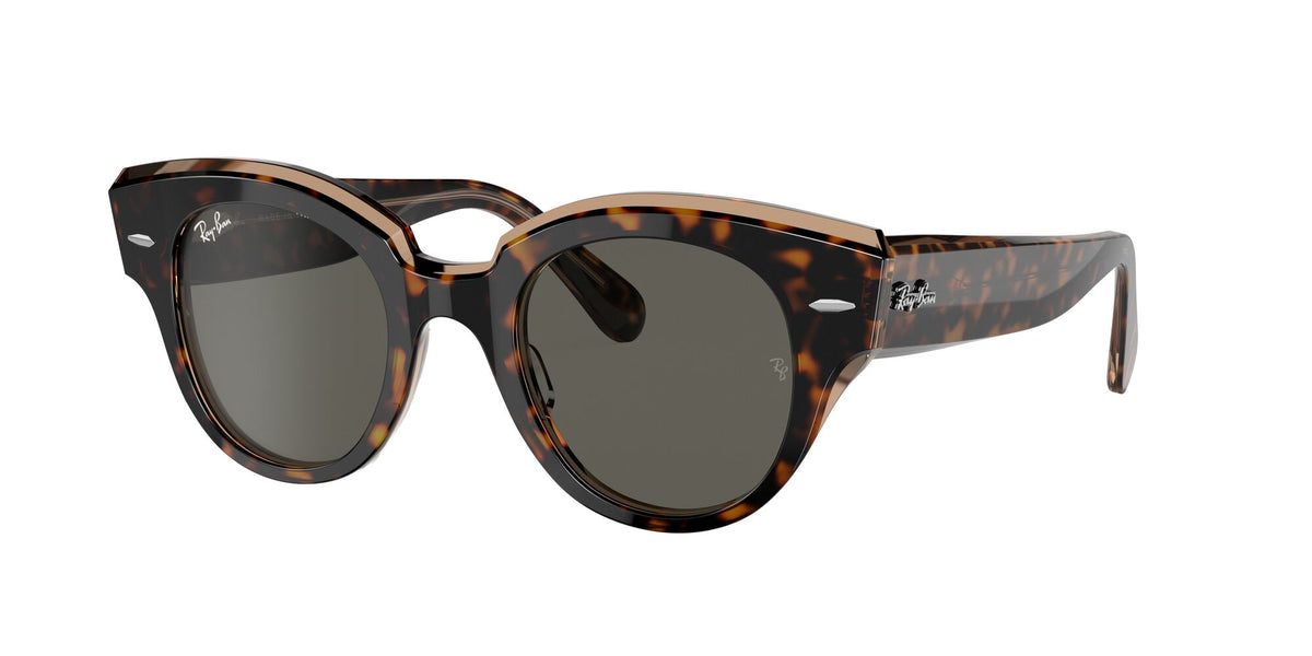 Ray-Ban 0RB21921292B147 Havana On Transparent Brown /Dark Grey
