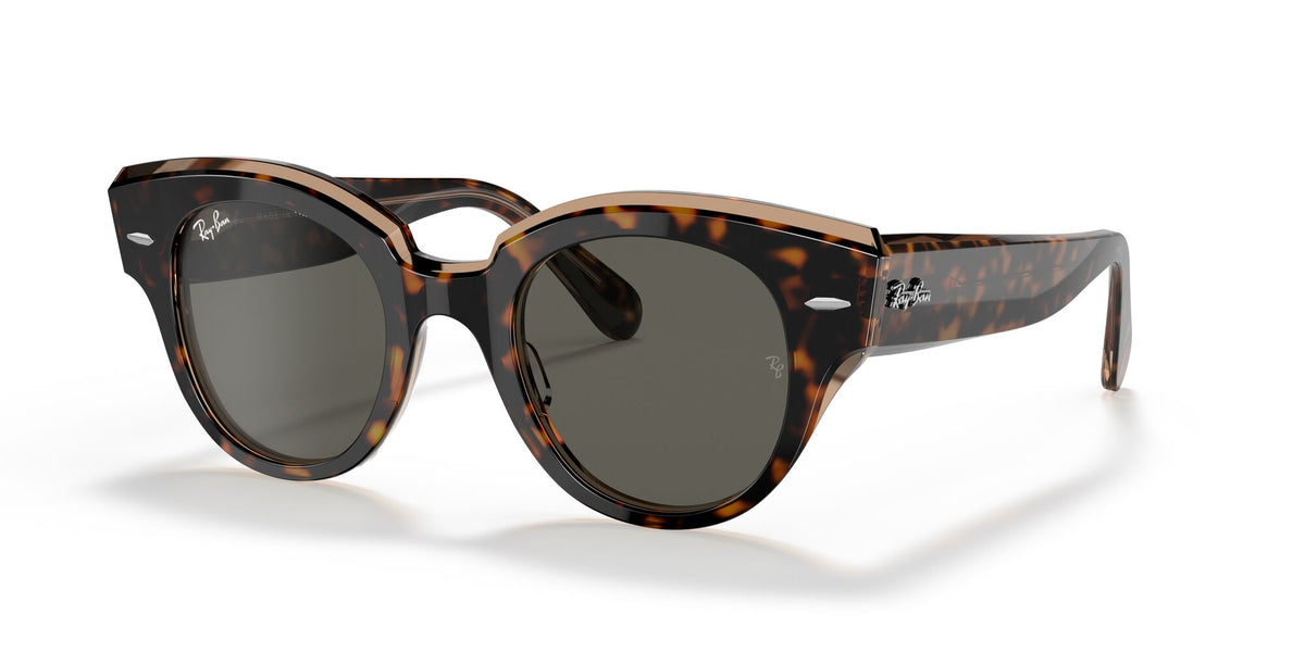 Ray-Ban 0RB21921292B147 Havana On Transparent Brown /Dark Grey