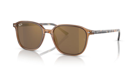 Ray-Ban Leonard 0RB2193F 663693 55 Transparent Brown/ Light Brown 55 / Crystal / Acetate / Acetate