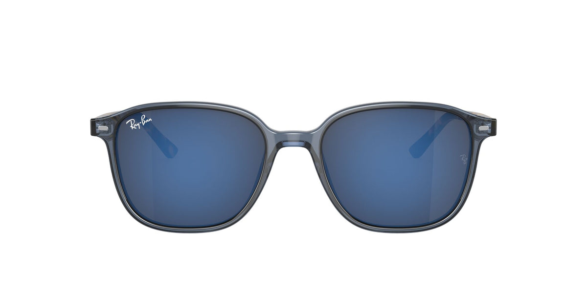 RB 2193F Ray-Ban Leonard Transparent Dark Blue / Blue 55 55 / Crystal / Acetate / Acetate