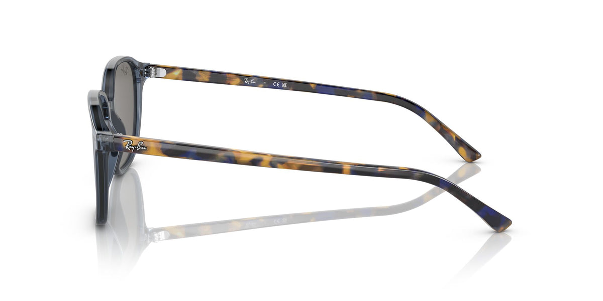 RB 2193F Ray-Ban Leonard Transparent Dark Blue / Blue 55 55 / Crystal / Acetate / Acetate
