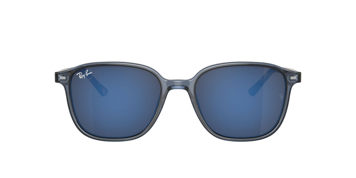 Ray-Ban Leonard 0RB2193 6638O4 53 Transparent Dark Blue/ Grey/Blue 53 / Crystal / Acetate / Acetate