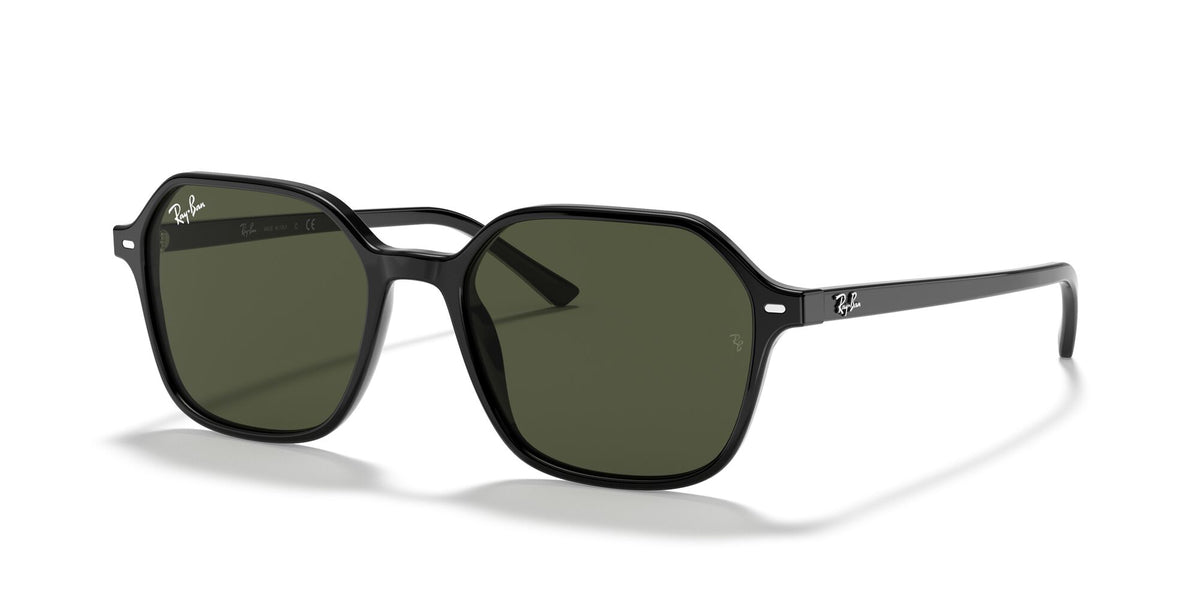 RB 2194 Ray-Ban John Black / Green Classic G-15 51 51 / Crystal / Acetate / Acetate