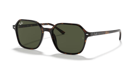 Ray-Ban John 0RB2194 902/31 53 Tortoise/ Green 53 / Crystal / Acetate / Acetate