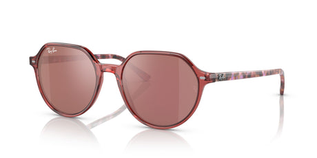 Ray-Ban Thalia 0RB2195F 66372K 53 Transparent Pink/ Red 53 / Crystal / Acetate / Acetate