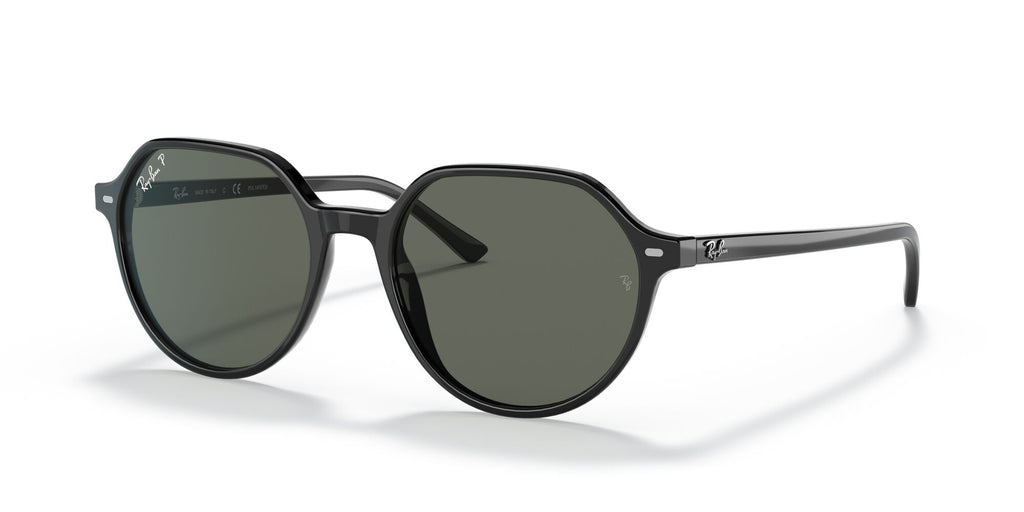 Ray-Ban Thalia 0RB2195 901/58 53 Black/ Green 53 / Crystal / Acetate / Acetate
