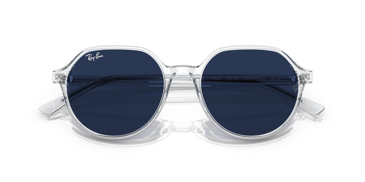 Ray-Ban Thalia 0RB2195 912/GG 51 Transparent/ Clear/Blue 51 / Crystal / Acetate / Acetate