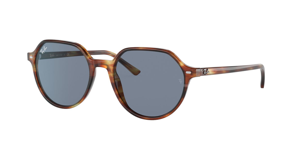 Ray-Ban Thalia 0RB2195 954/62 55 Striped Havana/ Blue