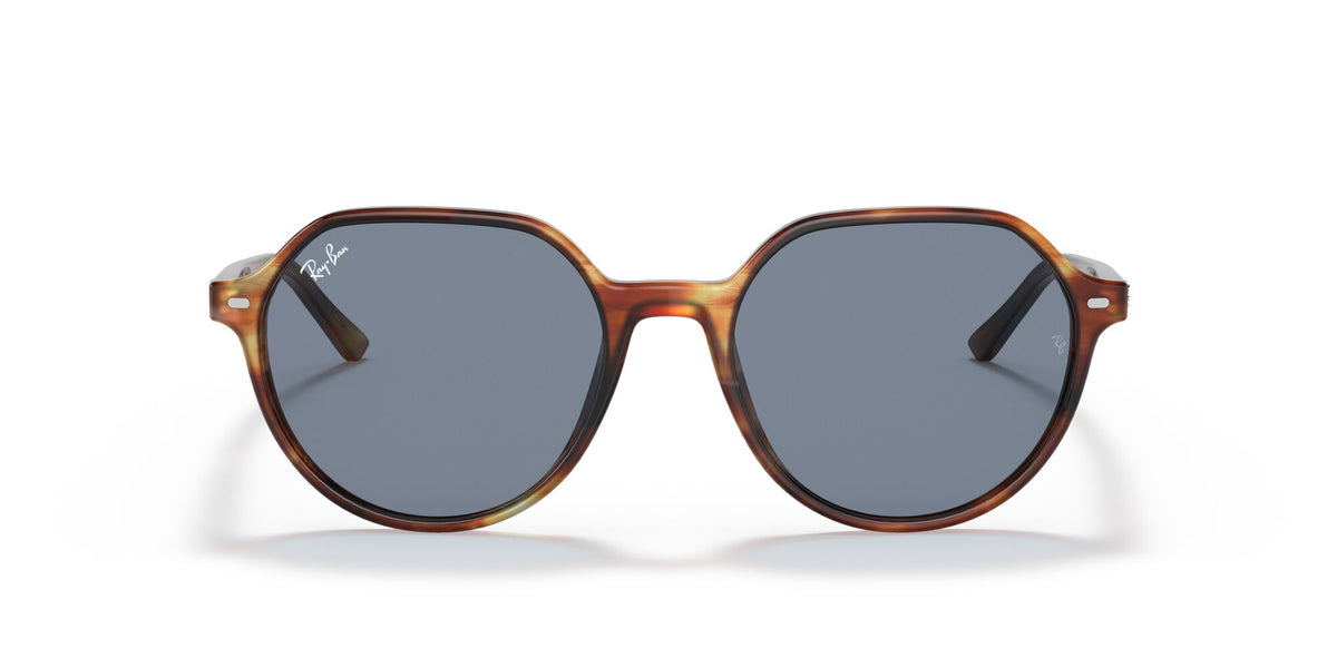 Ray-Ban Thalia 0RB2195 954/62 55 Striped Havana/ Blue