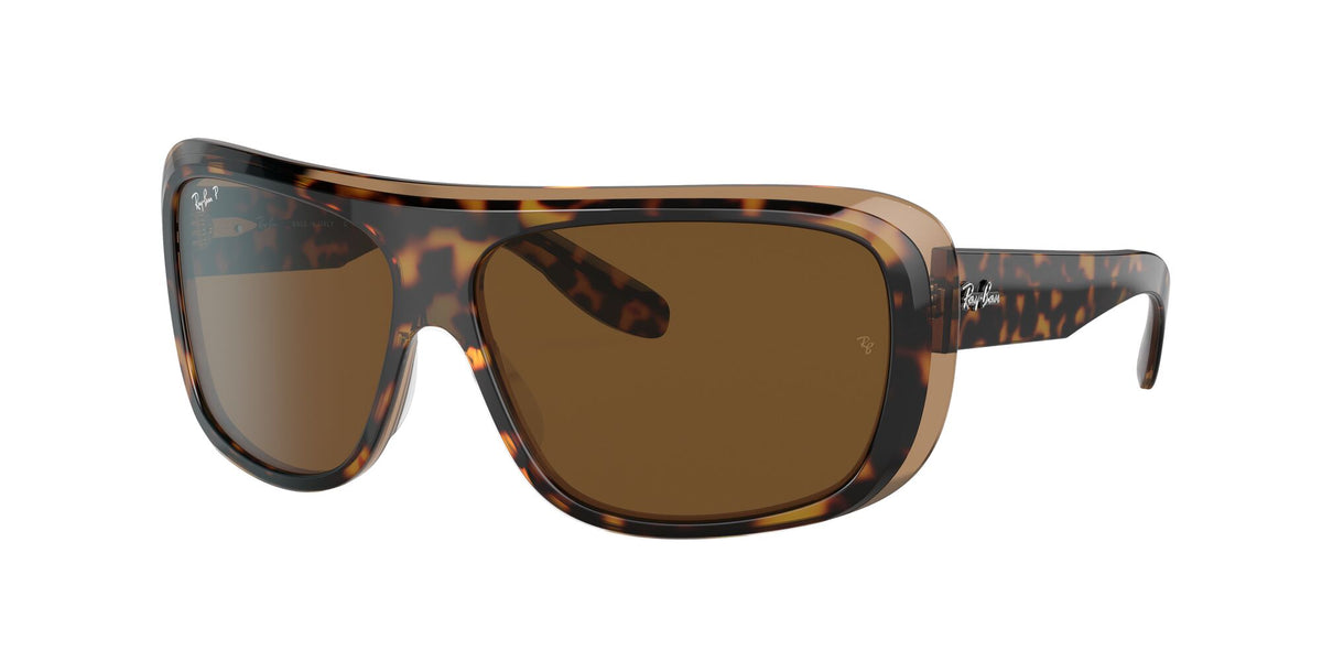 RB 2196 Ray-Ban Blair Havana On Transparent Brown / Brown 64 64 / Crystal / Acetate / Acetate