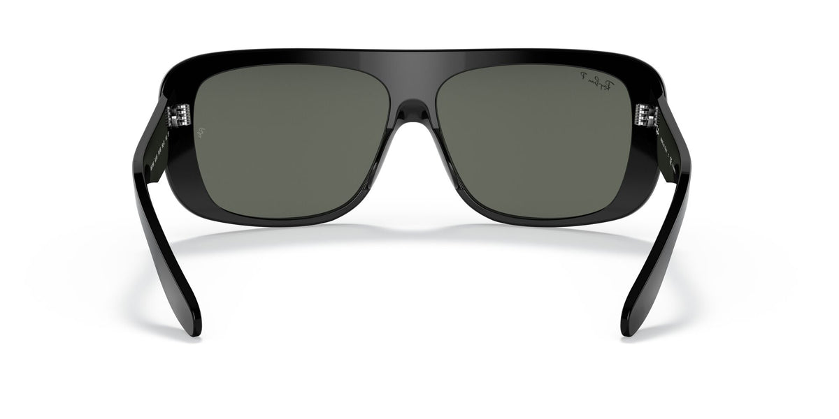 RB 2196 Ray-Ban Blair Black / Polarised Green Classic G-15 61 61 / Crystal / Acetate / Acetate