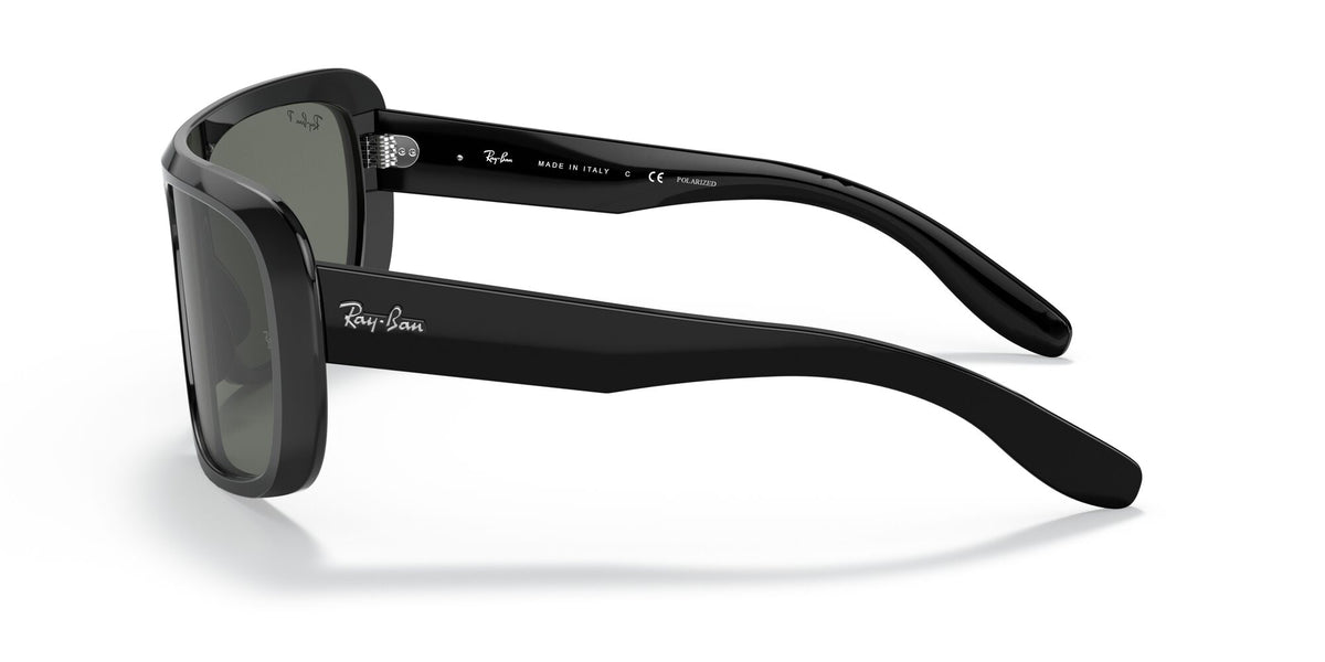 RB 2196 Ray-Ban Blair Black / Polarised Green Classic G-15 61 61 / Crystal / Acetate / Acetate