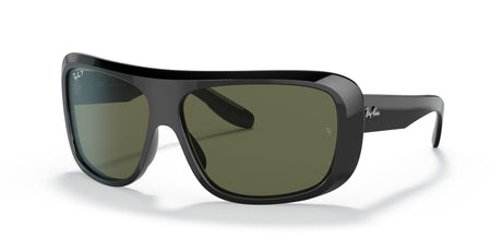 RB 2196 Ray-Ban Blair Black / Polarised Green Classic G-15 61 61 / Crystal / Acetate / Acetate