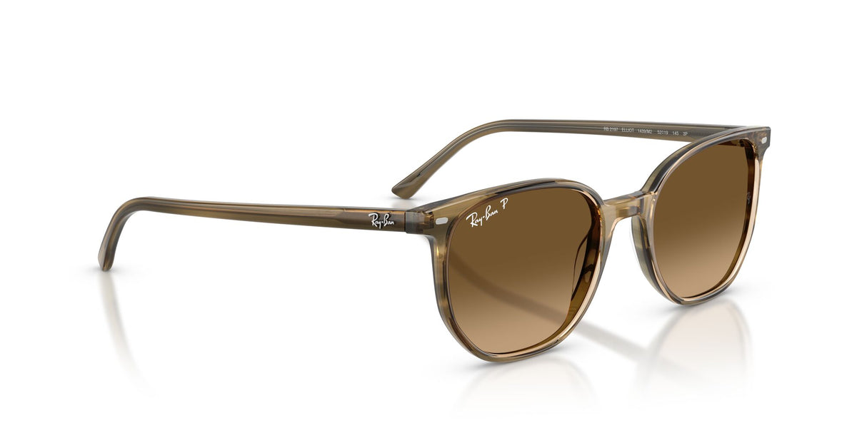 Ray Ban 0RB2197 1439M2 52 Green/ Polarized Brown Gradient