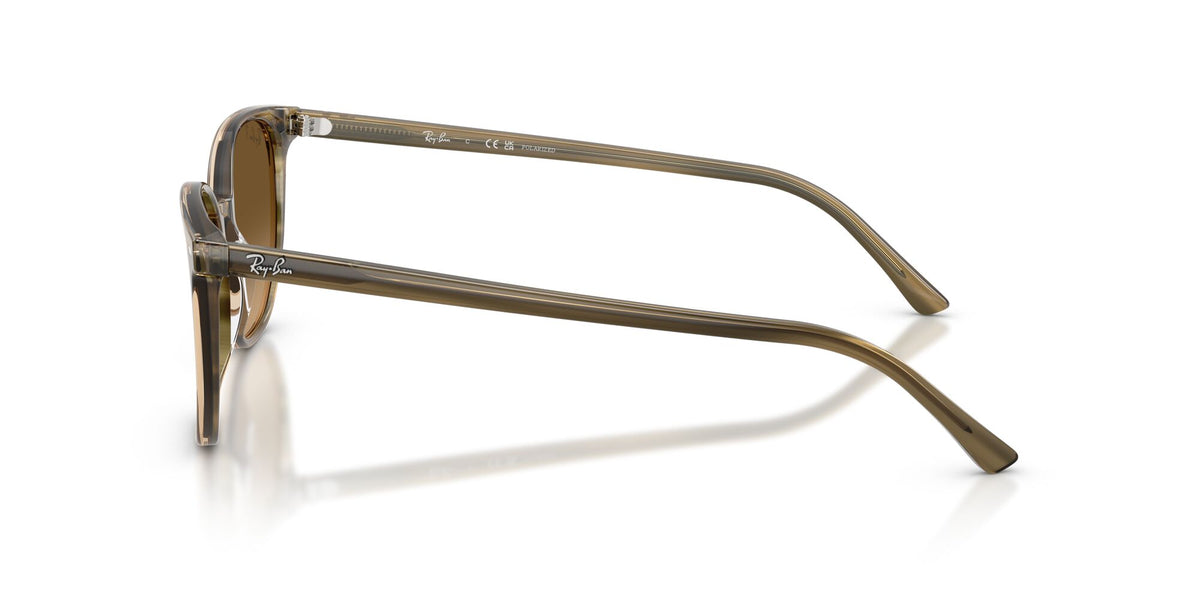 Ray Ban 0RB2197 1439M2 52 Green/ Polarized Brown Gradient