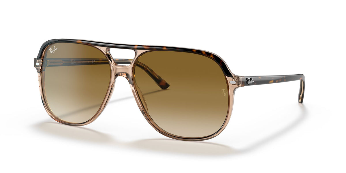 RB 2198F Ray-Ban Bill Havana On Transparent Brown / Light Brown Gradient 60 60 / Crystal / Acetate / Acetate