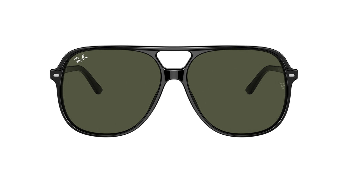 Ray-Ban Bill 0RB2198 901/31 56 Black/ Green Classic G-15 56 / Crystal / Acetate / Acetate