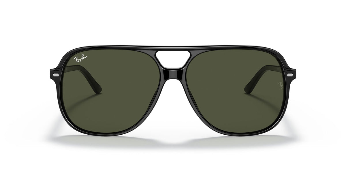 Ray-Ban Bill 0RB2198 901/31 56 Black/ Green Classic G-15 56 / Crystal / Acetate / Acetate